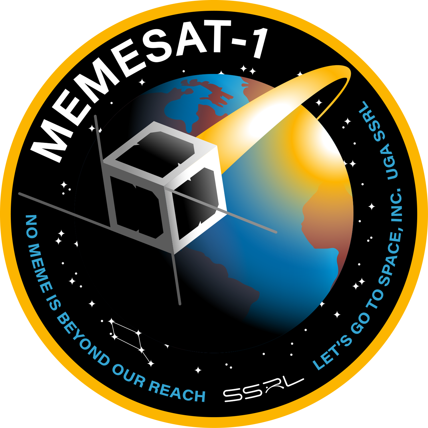MEMESat-1 mission patch